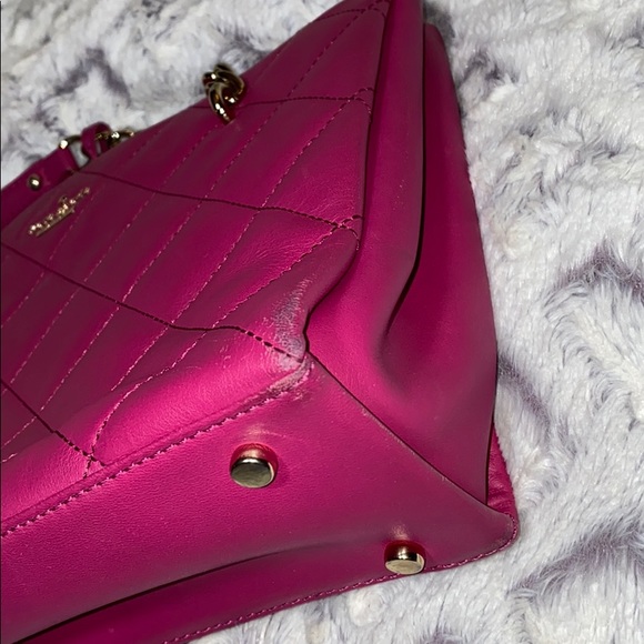 Kate Spade ♠️ New York, Quilted Leather Satchel! - Picture 11 of 12